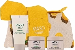 Zestaw - Shiseido Waso Moisture Charge Kit Starter Kit (f/cream/15ml + f/mask/15ml + cleanser/30ml) — Zdjęcie N2