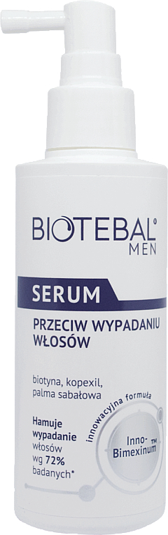 Serum przeciw wypadaniu włosów - Biotebal Men Serum — Zdjęcie N2