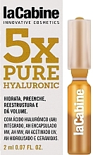 Ampułki hialuronowe do twarzy - La Cabine 5x Hyaluronic Pure Ampoules — Zdjęcie N2