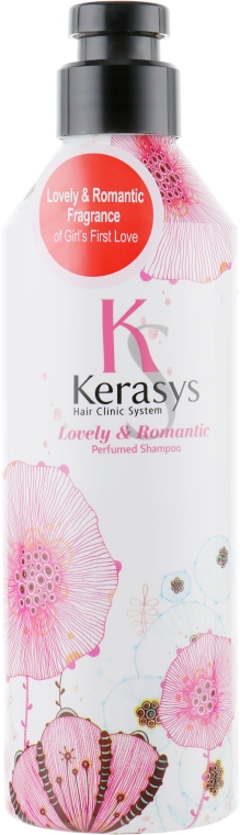 Perfumowany szampon do włosów - KeraSys Lovely & Romantic Perfumed Shampoo — Zdjęcie N1
