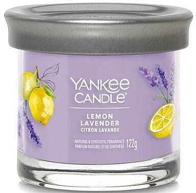 Świeca zapachowa w szkle Lemon Lawenda - Yankee Candle Singnature Tumbler  — Zdjęcie N1