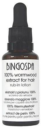Balsam do włosów ze 100% ekstraktem z piołunu - BingoSpa 100% Wormwood Extract For Hair — Zdjęcie N1
