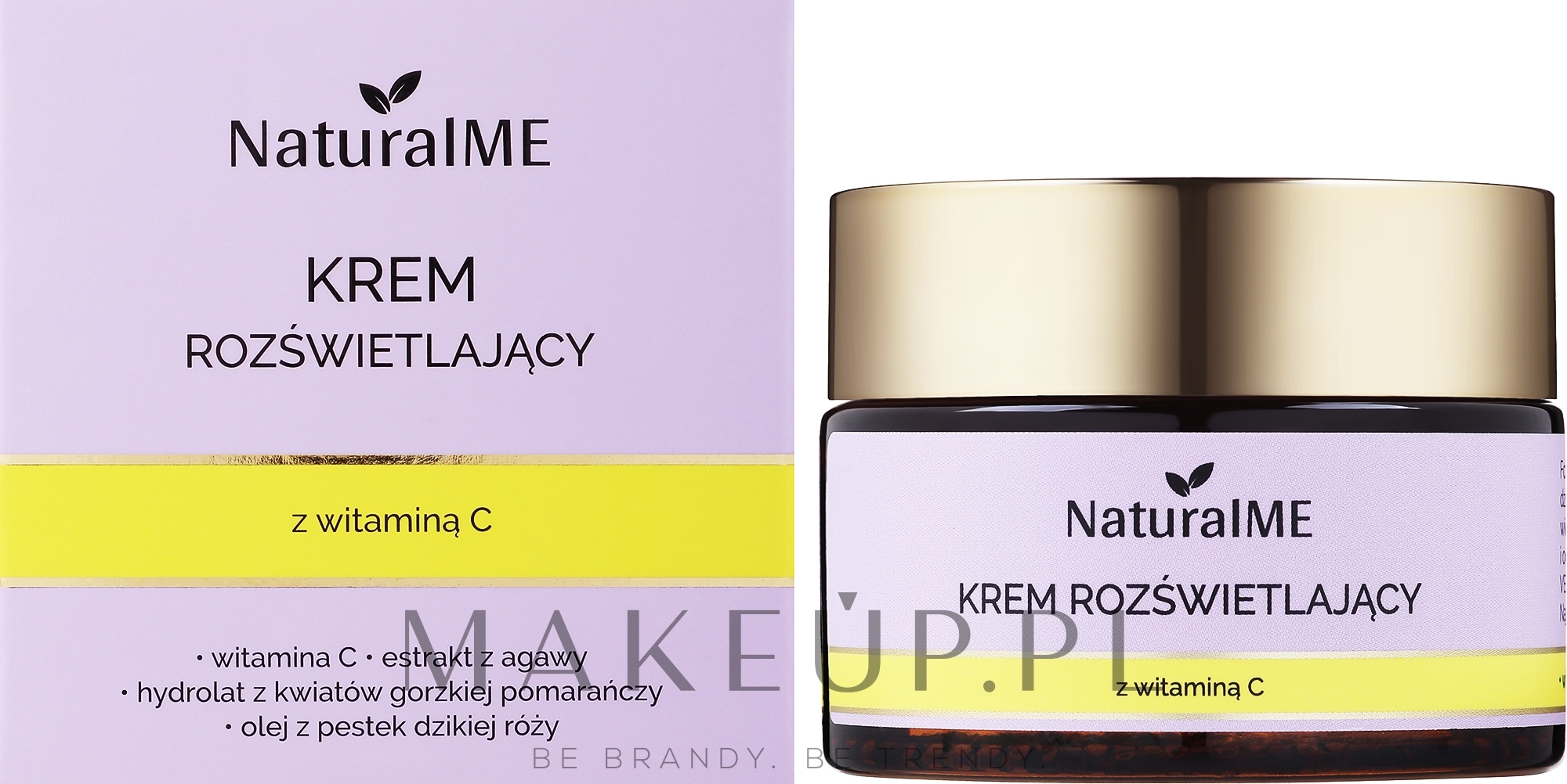 Krem rozświetlający do twarzy z witaminą C - NaturalME Vitamin C Face Cream — Zdjęcie 50 ml