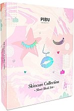 Kup Zestaw maseczek w płacie do twarzy - Pibu Beauty Skincare Collection Mask Set (f/mask 27 g + f/mask 2 x 29 ml + f/mask 2 x 18 g)