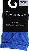 Podkolanówki "Katrin" 40 Den, atrament - Veneziana — Zdjęcie N1