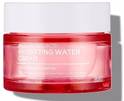 Nawilżający krem do twarzy z kwasem hialuronowym - Tenzero Hyaluronic Acid Hydrating Water Cream — Zdjęcie N1