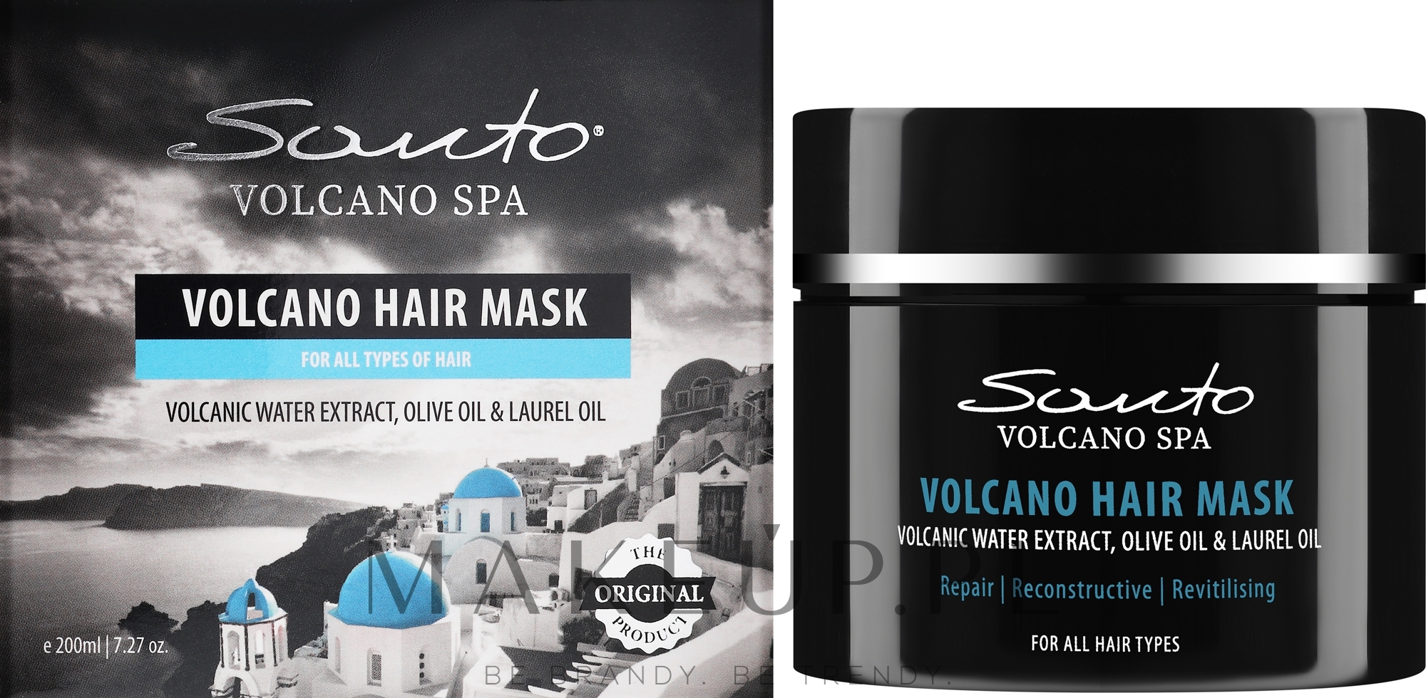 Maska do włosów - Santo Volcano Spa Hair Mask — Zdjęcie 200 ml