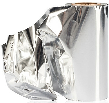 Folia fryzjerska w rolce, 91 m - Framar Small Roll Medium Star Struck Silver — Zdjęcie N1
