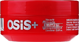 Lekki kremowy wosk do włosów - Schwarzkopf Professional OSiS+ Whipped Wax Wachs Soufflé 3 — Zdjęcie N2