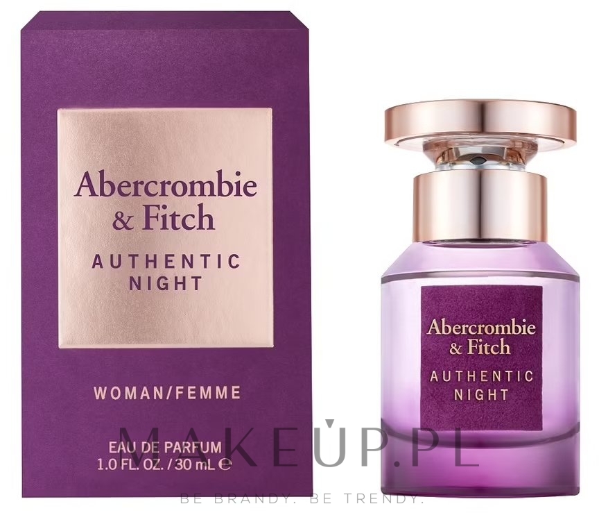 Abercrombie & Fitch Authentic Night - Woda perfumowana — Zdjęcie 30 ml