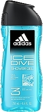 Kup Żel pod prysznic dla mężczyzn - Adidas Ice Dive Body, Hair And Face Shower Gel