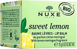 Balsam do ust - Nuxe Sweet Lemon Lip Balm — Zdjęcie N2