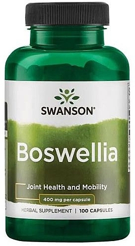 Suplement diety - Swanson Boswellia 100 kapsułek, 400 mg — Zdjęcie N1