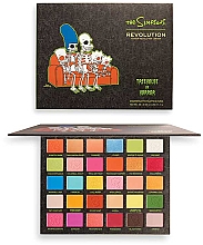 Paleta cieni do powiek - Makeup Revolution The Simpsons Treehouse of Horror Eyeshadow Palette Spooktacular — Zdjęcie N1