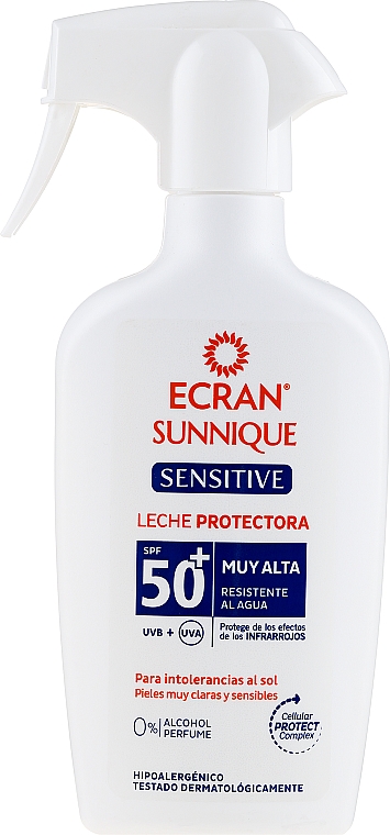 Przeciwsłoneczny spray SPF 50 - Ecran Sun Lemonoil Sensitive Protective Spray — Zdjęcie N1