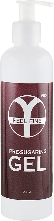 Żel przygotowujący skórę do depilacji - Feel Fine Pro Pre-Sugaring Gel — Zdjęcie N1