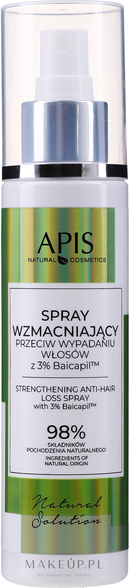 Wzmacniający spray przeciw wypadaniu włosów - APIS Professional Natural Solution Hair Mist — Zdjęcie 150 ml