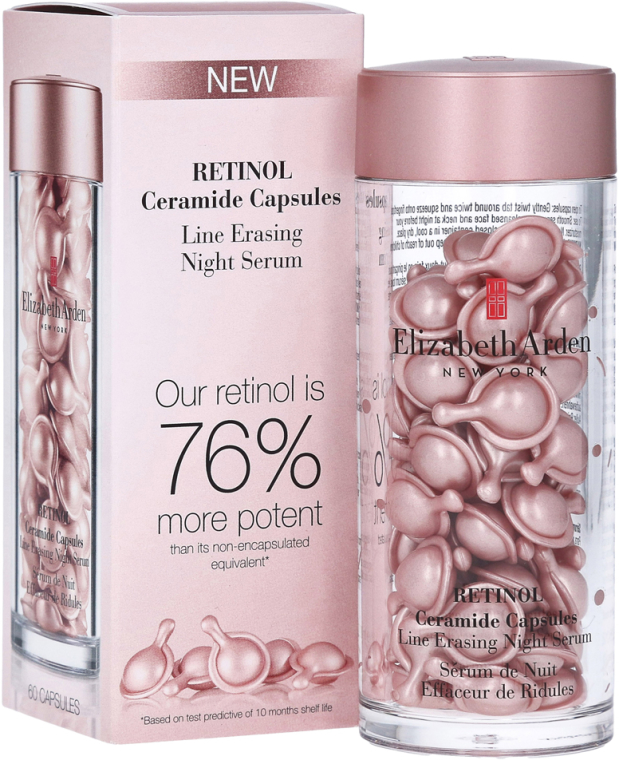 Przeciwzmarszczkowe serum w kapsułkach z retinolem - Elizabeth Arden Retinol Ceramide Capsules Night Serum — Zdjęcie N2