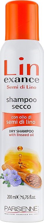 Suchy szampon - Parisienne Italia Lin Exance Dry Shampoo — Zdjęcie N1