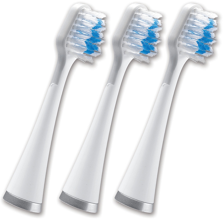 Wymienna końcówka do szczoteczki do zębów, 3 szt. - Waterpik Triple Sonic Complete Care Toothbrush — Zdjęcie N1