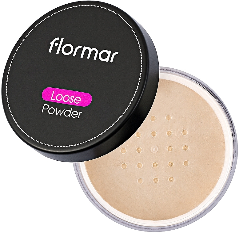 Sypki puder do twarzy - Flormar Loose Powder Banana Pudding — Zdjęcie N1