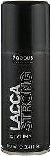 Kup Lakier do włosów w sprayu (bez freonu) o silnym utrwaleniu - Kapous Professional Hairspray Strong Fixation Lacca Strong
