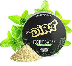 Proszek do wybielania zębów z glinką - Cocogreat Mr.Dirt Super Mint Toothpowder — Zdjęcie N4