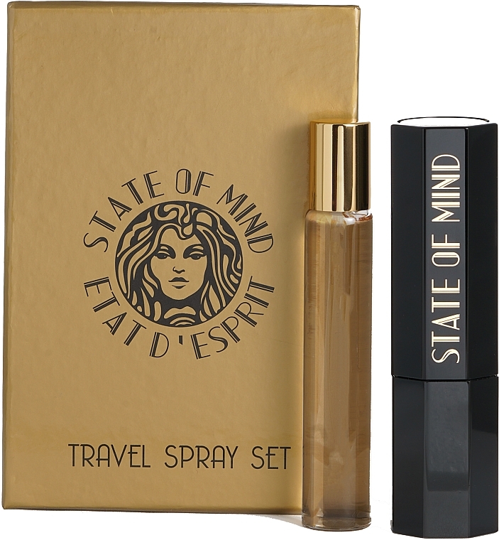 State Of Mind Spontaneous Generosity Travel Set Spray - Zestaw podróżny (edp 20 ml + edp refill 20 ml) — Zdjęcie N1