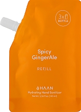 Kup Nawilżający spray do dezynfekcji rąk - HAAN Hydrating Hand Sanitizer Spicy Ginger Ale (wkład uzupełniający)