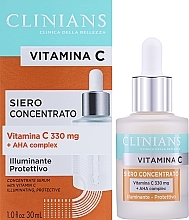 Rozjaśniające serum do twarzy z witaminą C - Clinians Vitamin C Concentrated Serum — Zdjęcie N2