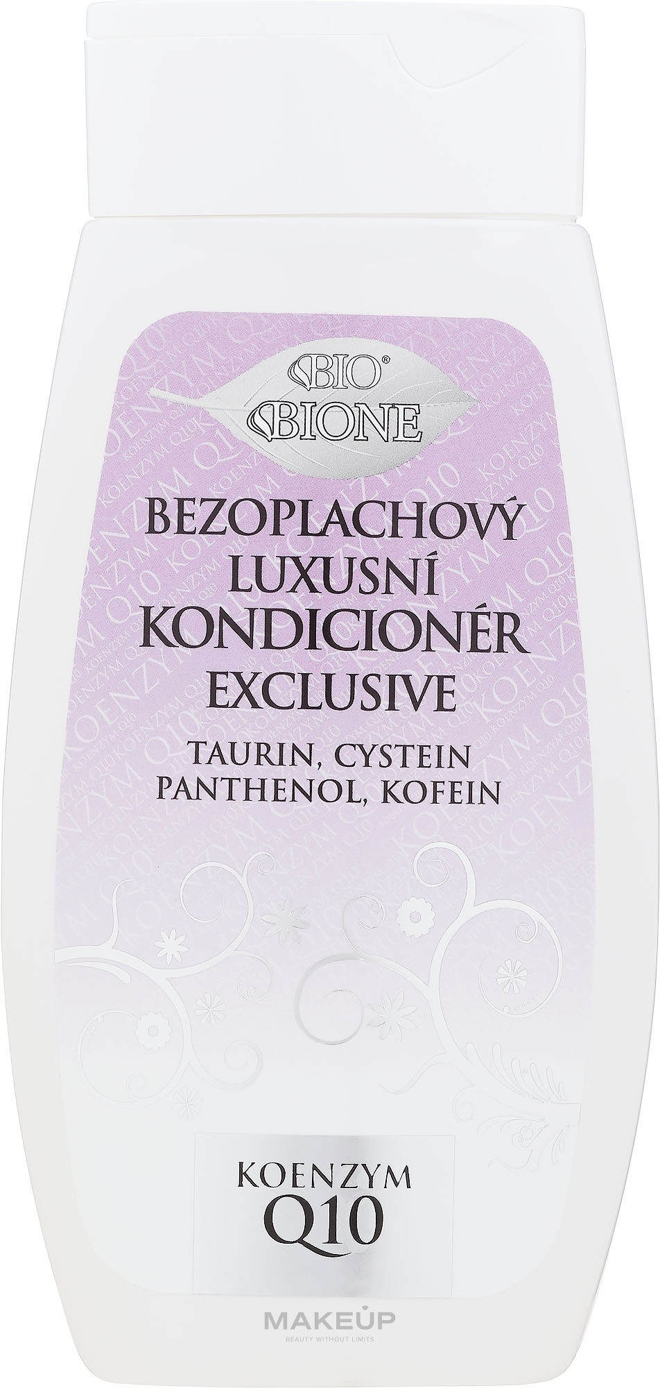 Wzmacniająca odżywka bez spłukiwania do włosów z koenzymem Q10 - Bione Cosmetics Exclusive Luxury Leave-in Conditioner With Q10 — Zdjęcie 260 ml