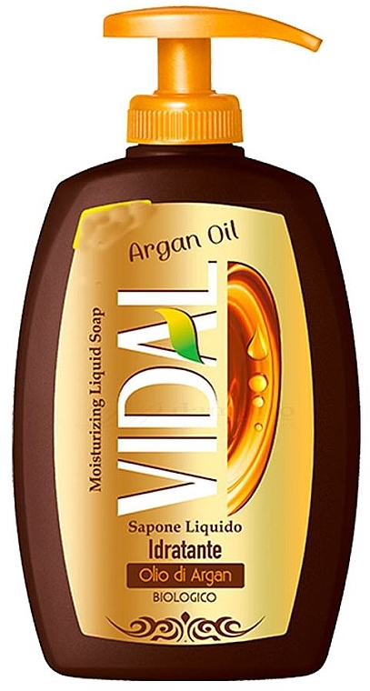 Mydło w płynie Olej arganowy - Vidal Liquid Soap Argan — Zdjęcie N1