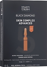 Kup Ampułki do twarzy do skóry normalnej i suchej - MartiDerm Black Diamond Skin Complex Advanced