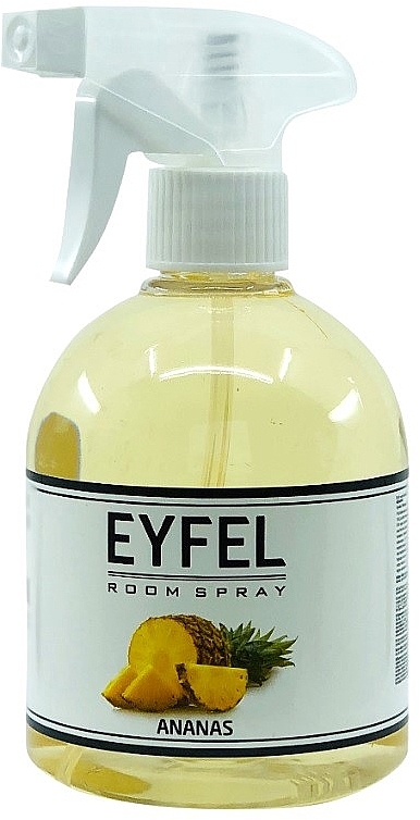 Ananasowy odświeżacz powietrza w sprayu - Eyfel Perfume Room Spray Pineapple — Zdjęcie N1