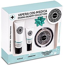 Kup Zestaw - Vipera Cos-Medica Derma Beauty Collection 02 Natural (foundation/25ml + concealer/8ml + powder/13g)