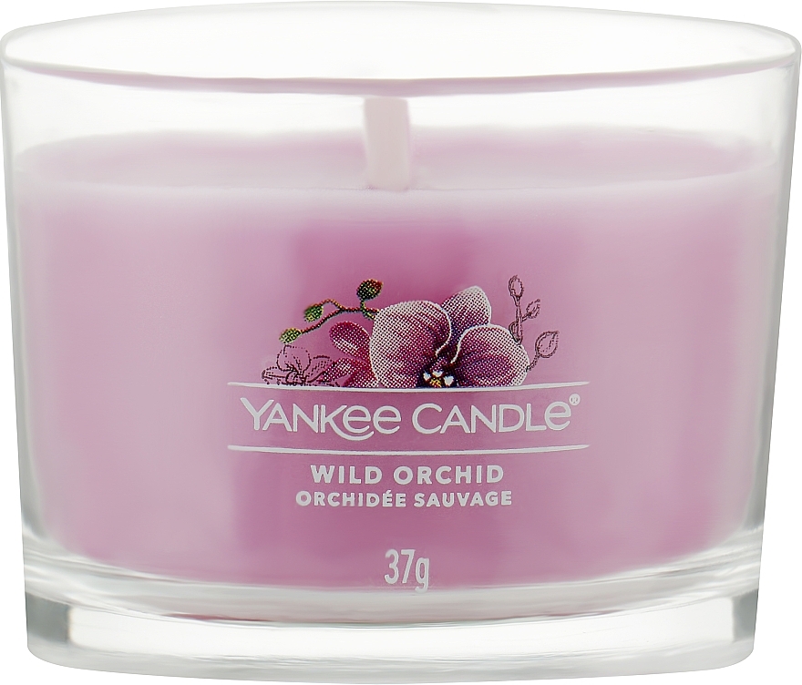 Zestaw świec zapachowych Wild Orchid - Yankee Candle Wild Orchid (candle/3x37g) — Zdjęcie N2
