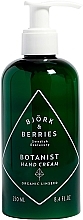 Kup Krem do rąk - Bjork & Berries Botanist Hand Cream (z dozownikiem)