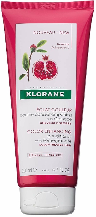 Odżywka do włosów z wyciągiem z granatu - Klorane Color Enhancing Conditioner With Pomegranate — Zdjęcie N3