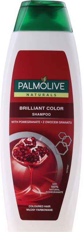 Szampon do włosów farbowanych Granat i migdał - Palmolive Naturals Brilliant Color Shampoo — Zdjęcie N1