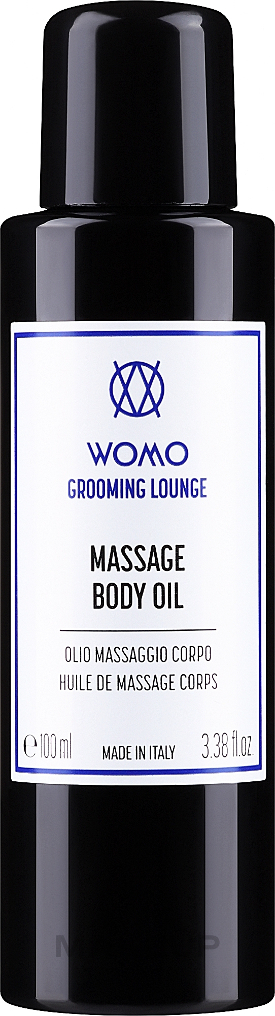 Olejek do masażu ciała - Womo Grooming Lounge Massage Body Oil — Zdjęcie 100 ml