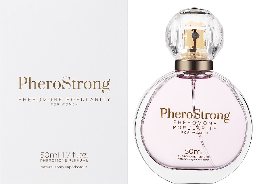 PRZECENA! PheroStrong pheromone Popularity for Women - Perfumy z feromonami * — Zdjęcie N2