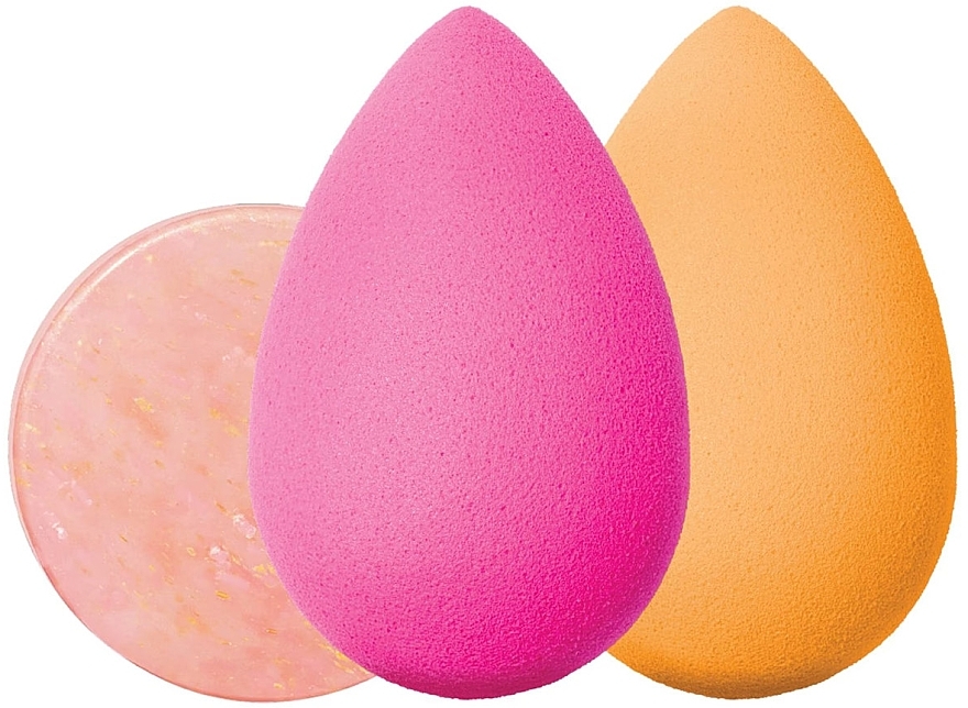 Zestaw - Beautyblender Main Squeeze Set (sponge/2pcs + solid/cleanser/16g) — Zdjęcie N1