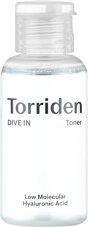Nawilżający toner do twarzy z kwasem hialuronowym - Torriden DIVE-IN Low Molecular Hyaluronic Acid Toner — Zdjęcie N1