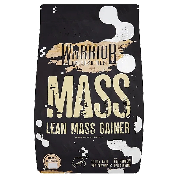 Gainer białkowy, sernik waniliowy - Warrior Mass Lean Mass Gainer Vanilla Cheesecake — Zdjęcie N1