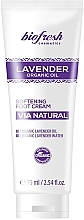 Kojący krem do stóp - BioFresh Lavender Organic Oil Softening Foot Cream — Zdjęcie N1