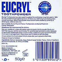 Wybielający puder do zębów - Eucryl Toothpowder Freshmint — фото N3