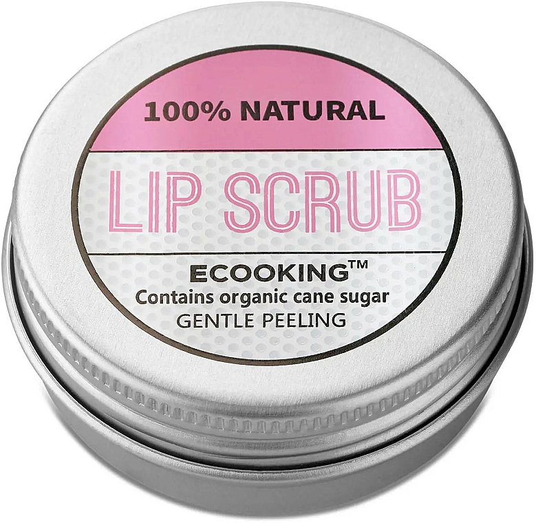 Odżywczy scrub wygładzający do ust - Ecooking Lip Scrub — Zdjęcie N1