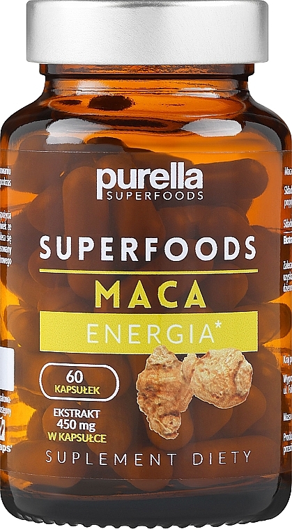 Suplement diety Maca - Purella Superfood Maca Energia  — Zdjęcie N1
