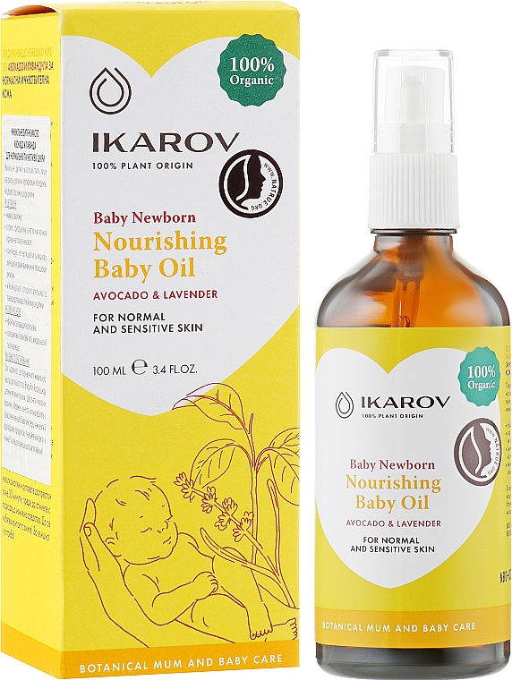 Olejek dla niemowląt - Ikarov Nourising Baby Oil
