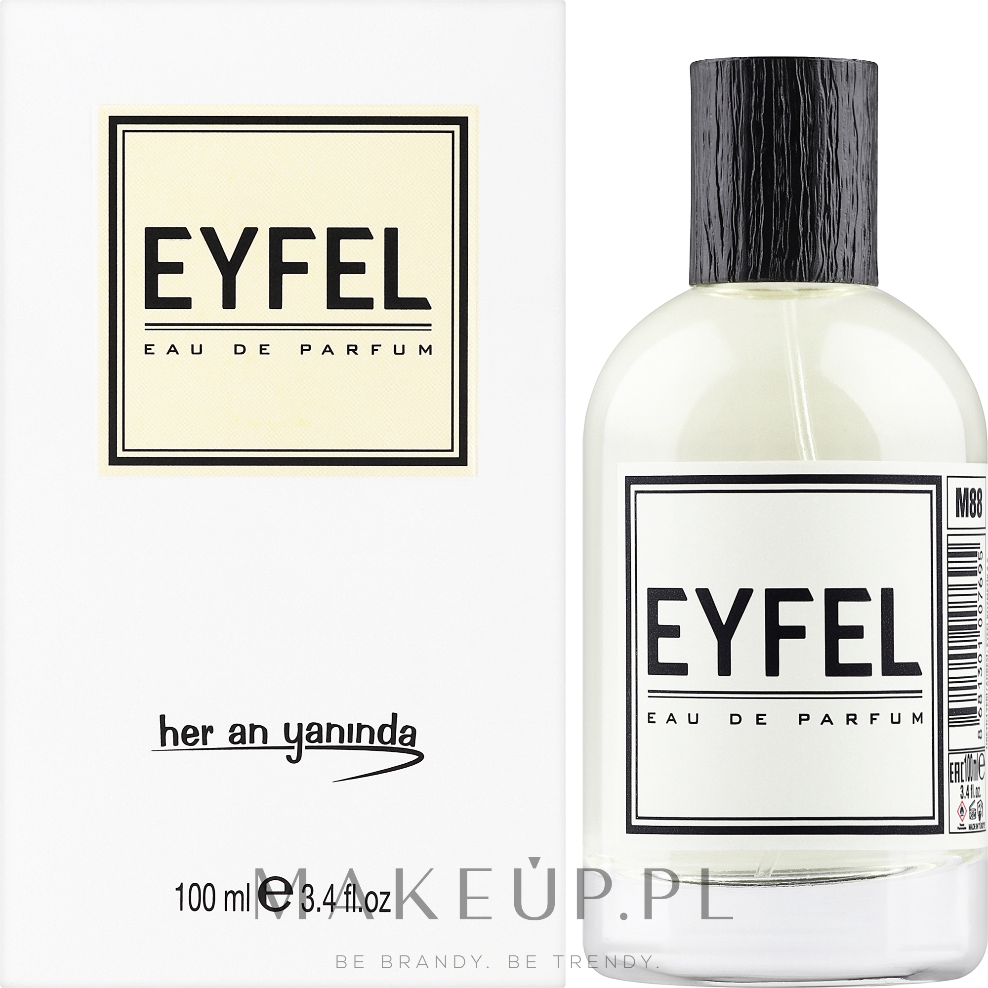 Woda perfumowana dla mężczyzn - Eyfel Perfume M-88 Egoist Platinium — Zdjęcie 100 ml